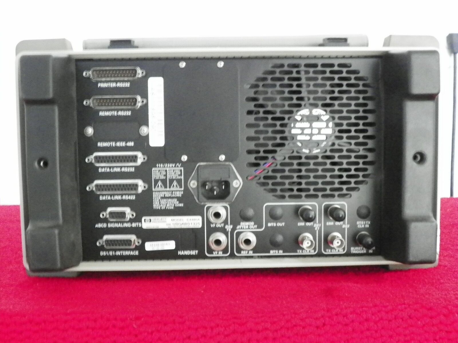 HP CERJAC 156MTS E4480A Sonet Maintenance Test Set HP CERJAC 156MTS E4480A Sonet Maintenance Test Set